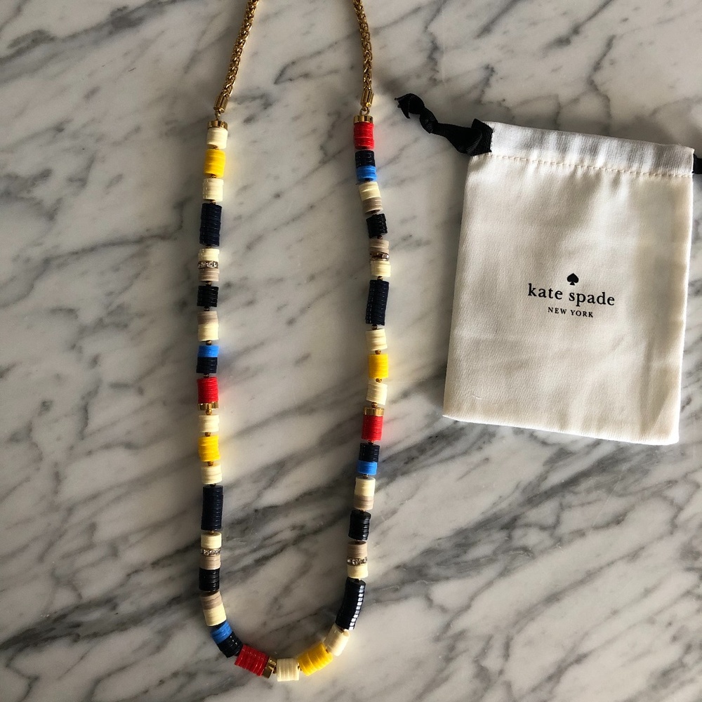 Kate Spade Multi-Colored Long Beaded Necklace